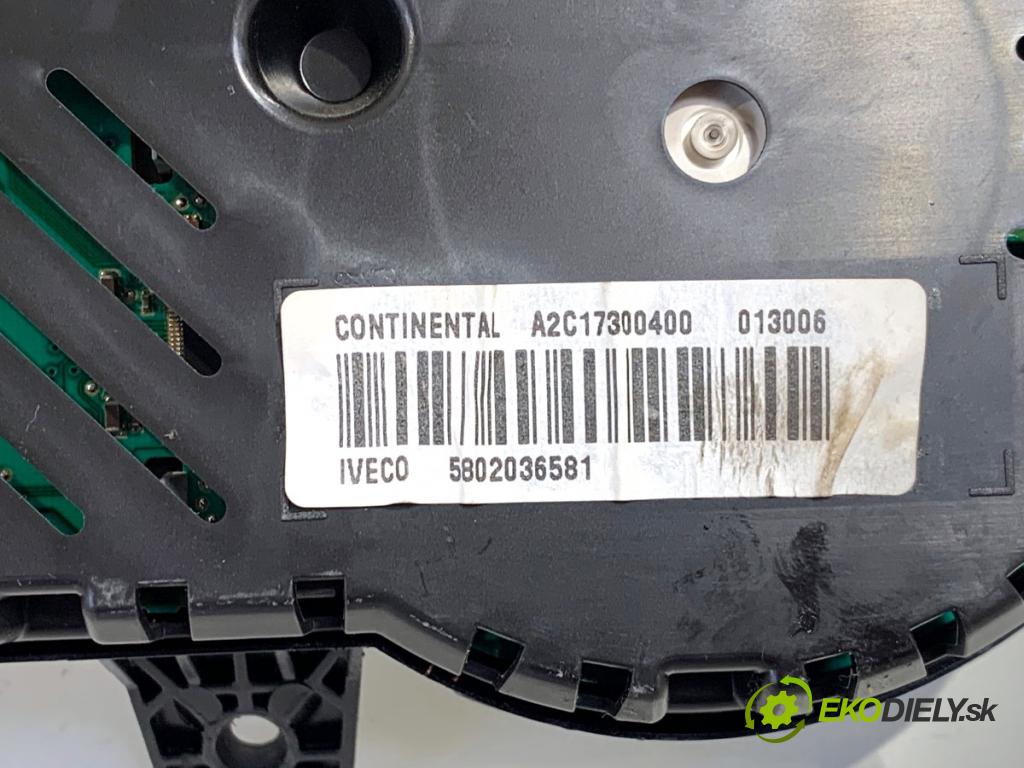IVECO DAILY VI Skrzynia 2018 100 kW 33S14, 35S14, 35C14 2287 Prístrojovka 5802036581 (Prístrojová doska)