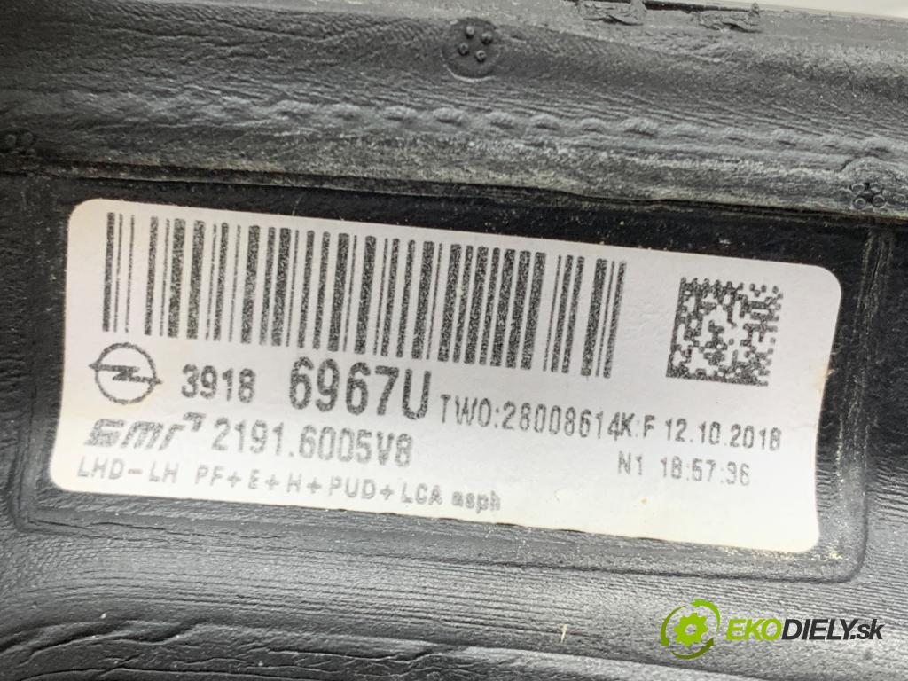 OPEL INSIGNIA B liftback 2018 147 kW 1.6 Turbo (68) 1598 zpětné zrcátko levý Z22Y