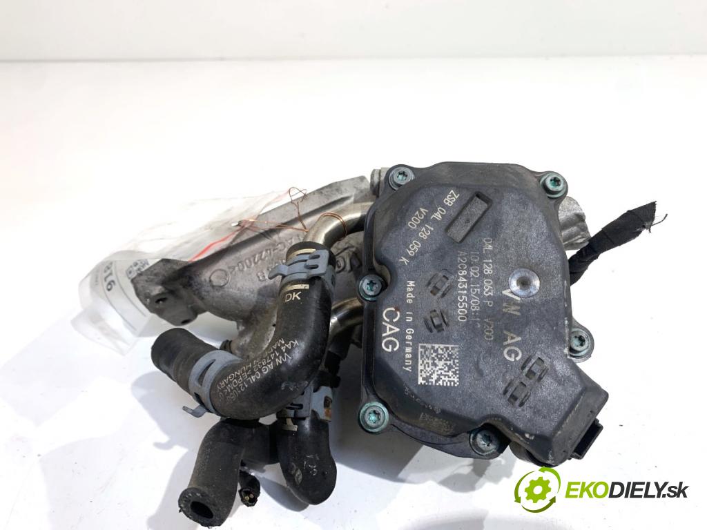 VW GOLF VII Kombi 2015 77 kW 1.6 TDI 1598 Škrtiaca klapka 04L128063P (Škrtiaca klapka)