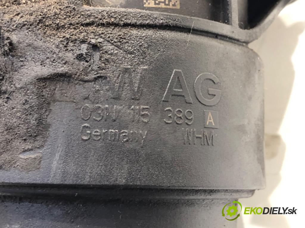 VW GOLF VII Kombi 2015 77 kW 1.6 TDI 1598 obal filtra oleje 03N115389A 03N117021 (Kryt olejového filtru)