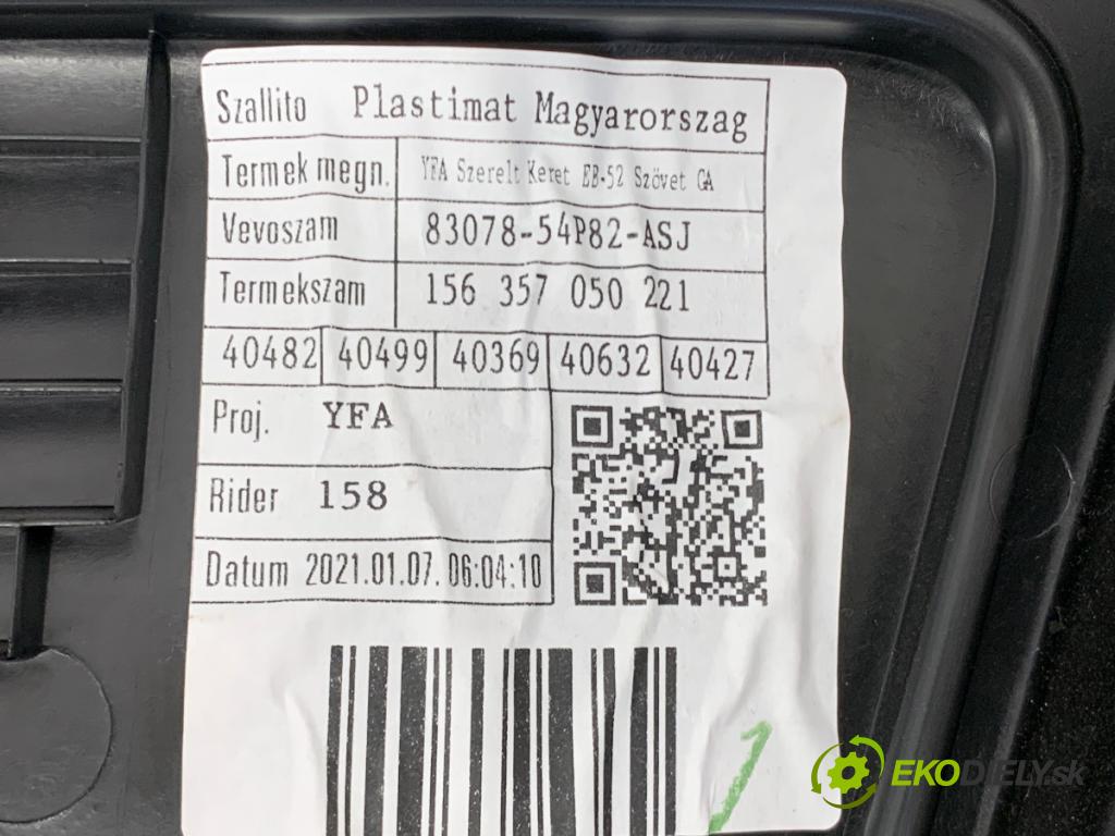 SUZUKI VITARA SUV 2021 95 kW 1.4 Hybrid (Mild Hybrid) 1373 čalúnenie Dvere ľavy predný