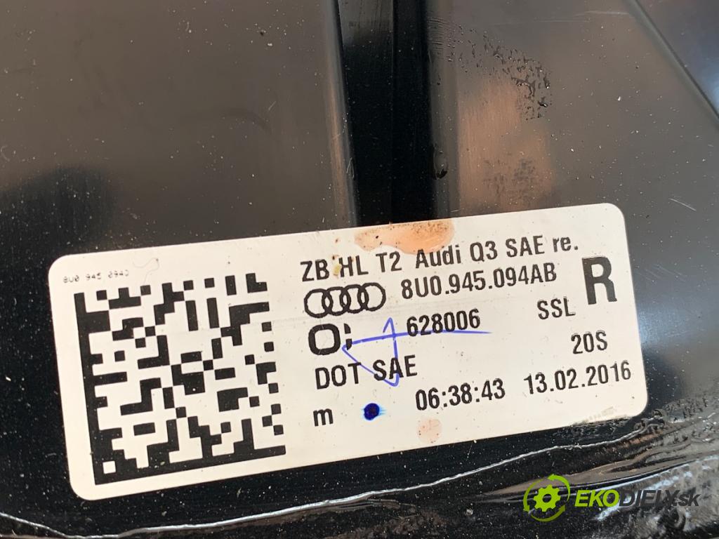 AUDI Q3 I SUV 2016 147 kW 2.0 TFSI quattro 1984 světlo pravý zadní část 8U0945094AB