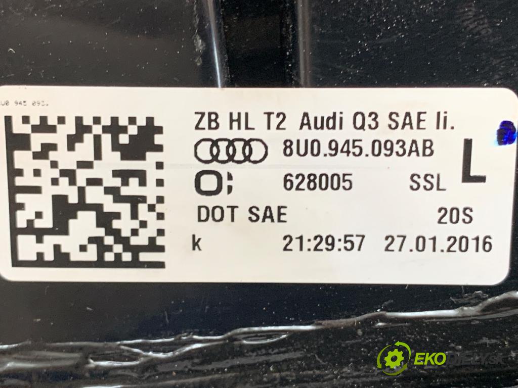 AUDI Q3 I SUV 2016 147 kW 2.0 TFSI quattro 1984 světlo levý zadní část 8U0945093AB