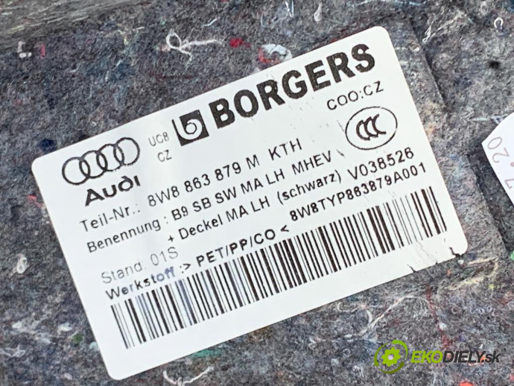 AUDI A5 F5 liftback 2020 140 kW 40 TDI 1968 čalúnenie kufra ľavy 8W8863879M