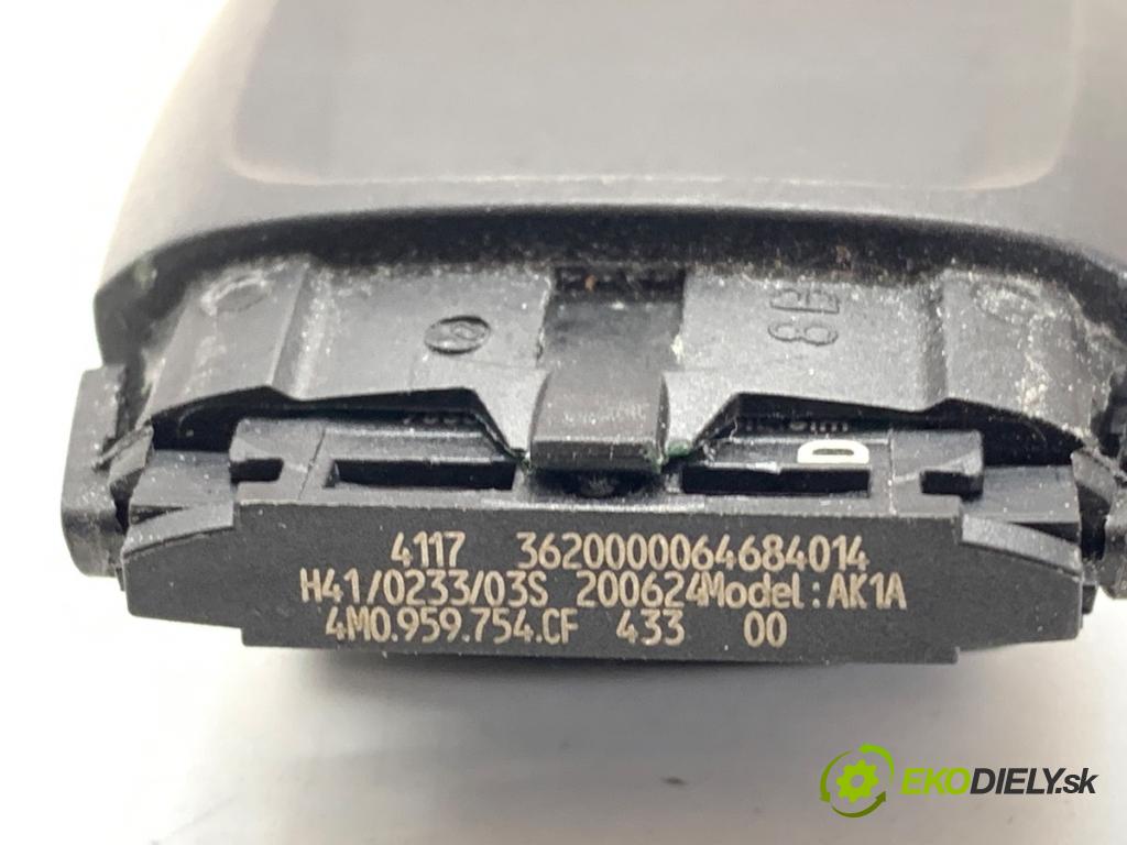 AUDI A5 F5 liftback 2020 140 kW 40 TDI 1968 klíč 4M0959754CF