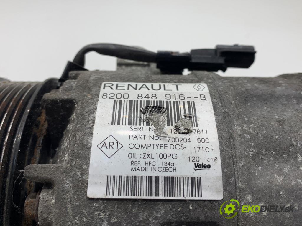 OPEL MOVANO B Autobus 2021 120 kW 2.3 CDTI FWD (JV) 2298 Kompresor klimatizácie 8200848916B (Kompresor klimatizácie)