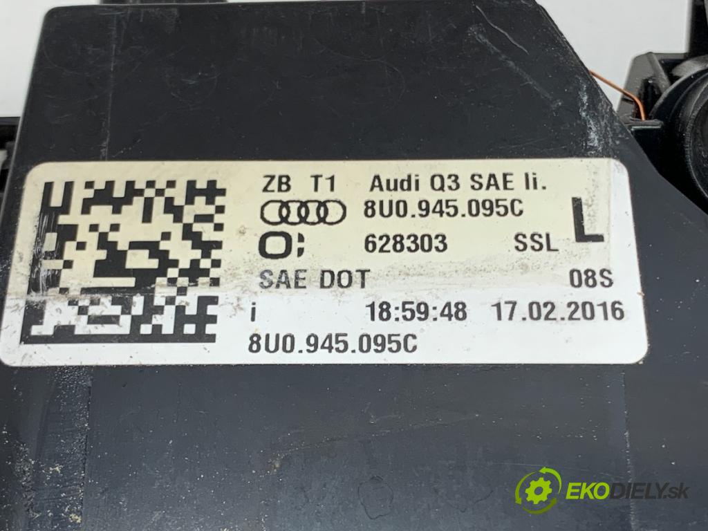 AUDI Q3 I SUV 2016 147 kW 2.0 TFSI quattro 1984 světlo nárazníka levý zadní část 8U0945095C