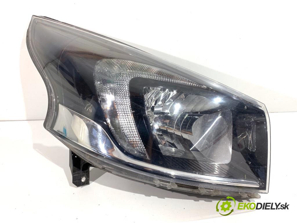 OPEL VIVARO B Autobus 2017 107 kW 1.6 CDTI (06) 1598 Svetlomet pravy predný 260107798R