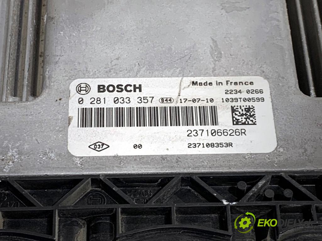 OPEL VIVARO B Autobus 2017 107 kW 1.6 CDTI (06) 1598 riadiaca jednotka Motor 237106626R (Riadiaca jednotka)