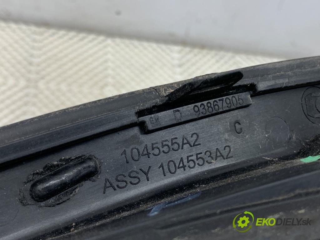 OPEL VIVARO B Autobus 2017 107 kW 1.6 CDTI (06) 1598 lišta okna čelní pravá 93867905