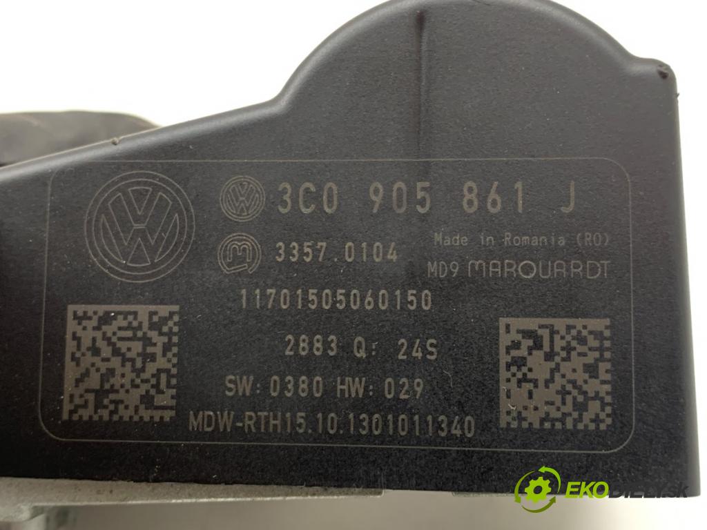 VW PASSAT B7 sedan 2013 103 kW 2.0 TDI 1968 blokáda volantu 3C0905861J (Riadenie ostatné)