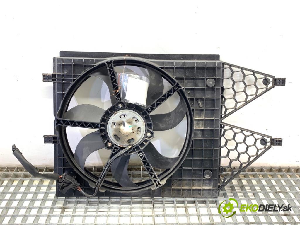 SKODA FABIA III Kombi 2017 77 kW 1.4 TDI 1422 ventilátor chladiče 6R0959455C (Ventilátor)