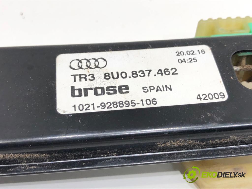 AUDI Q3 I SUV 2016 147 kW 2.0 TFSI quattro 1984 mechanismus okna pravý přední část 8U0837462