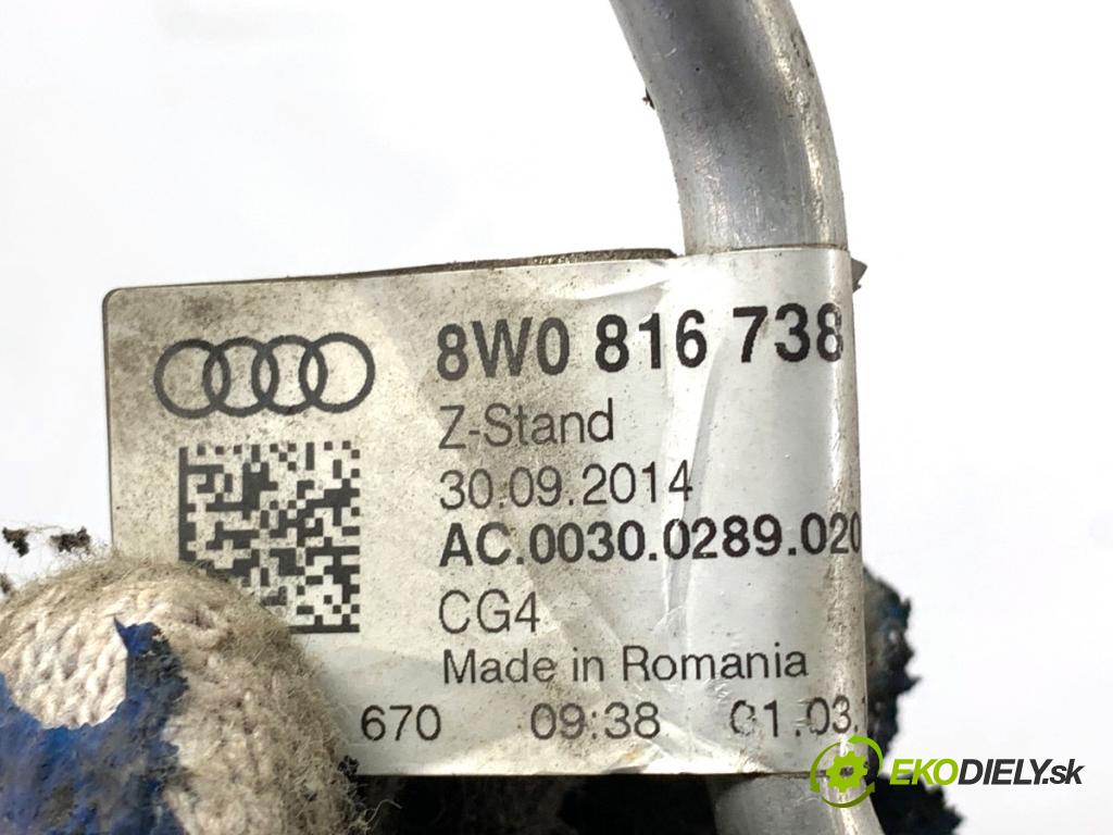 AUDI A5 F5 liftback 2020 140 kW 40 TDI 1968 rúrka klimatizácie 8W0816738 (Rúrka klimatizácie)