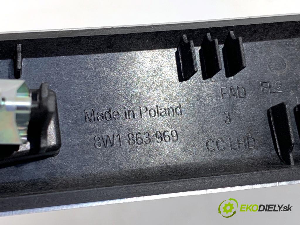 AUDI A5 F5 liftback 2020 140 kW 40 TDI 1968 lišty kryt 8W1863969 8W1853189 (Lišta)