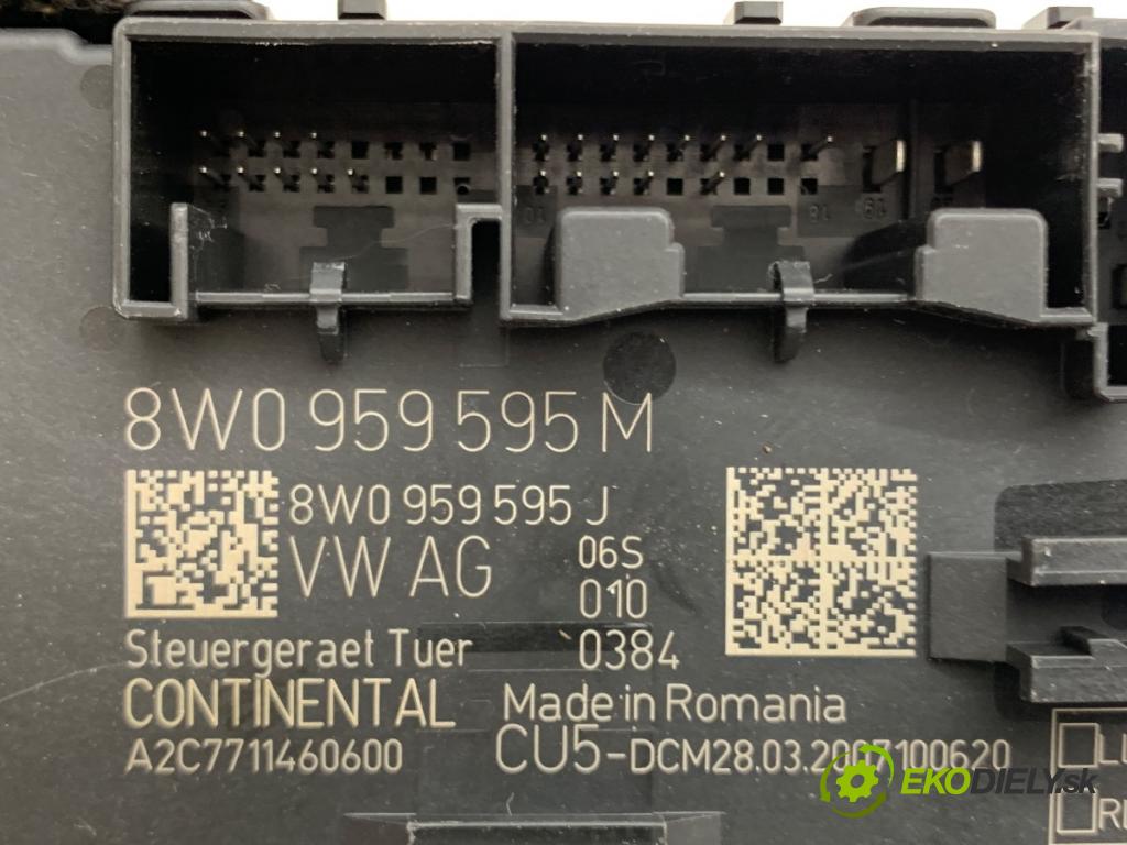 AUDI A5 F5 liftback 2020 140 kW 40 TDI 1968 modul dveře pravý zadní část 8W0959595M
