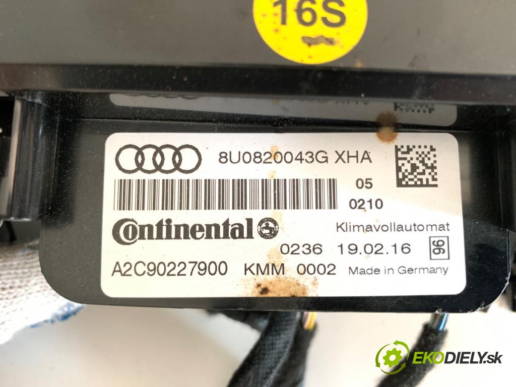 AUDI Q3 I SUV 2016 147 kW 2.0 TFSI quattro 1984 Panel ovládaní topení 8U0820043G (Páčky pod volantem)