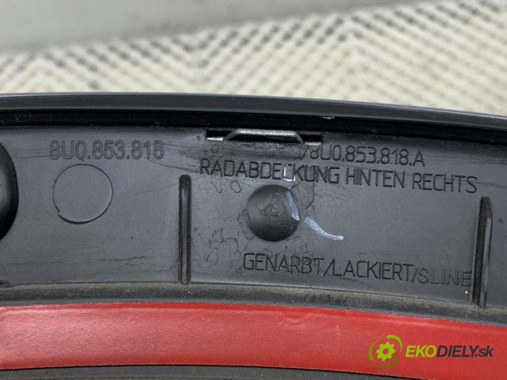 AUDI Q3 I SUV 2016 147 kW 2.0 TFSI quattro 1984 lišta blatníka pravý zadní část 8U0853818