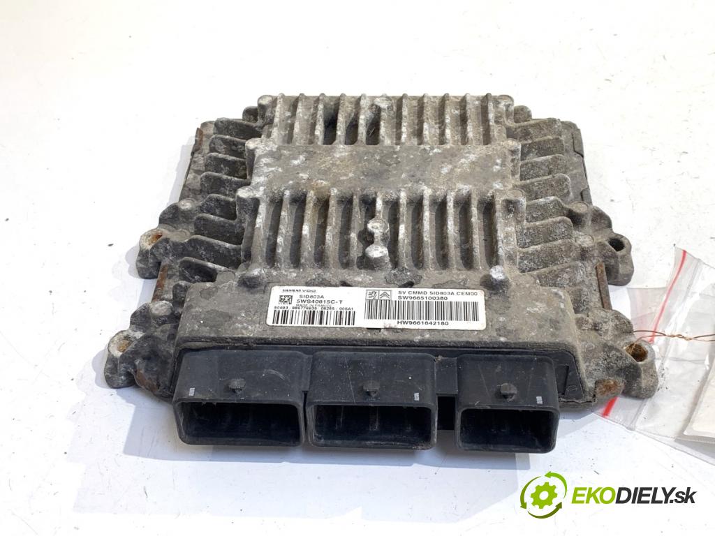 FIAT SCUDO II Autobus 2008 88 kW 2.0 D Multijet 1997 riadiaca jednotka Motor 9665100380 (Riadiaca jednotka)