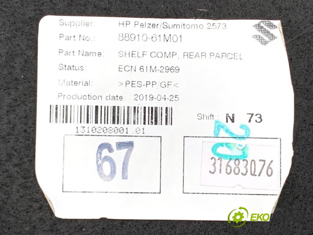 SUZUKI SX4 liftback 2019 103 kW 1.4 T (AKK 414) 1373 Pláto zad 88910-61M01