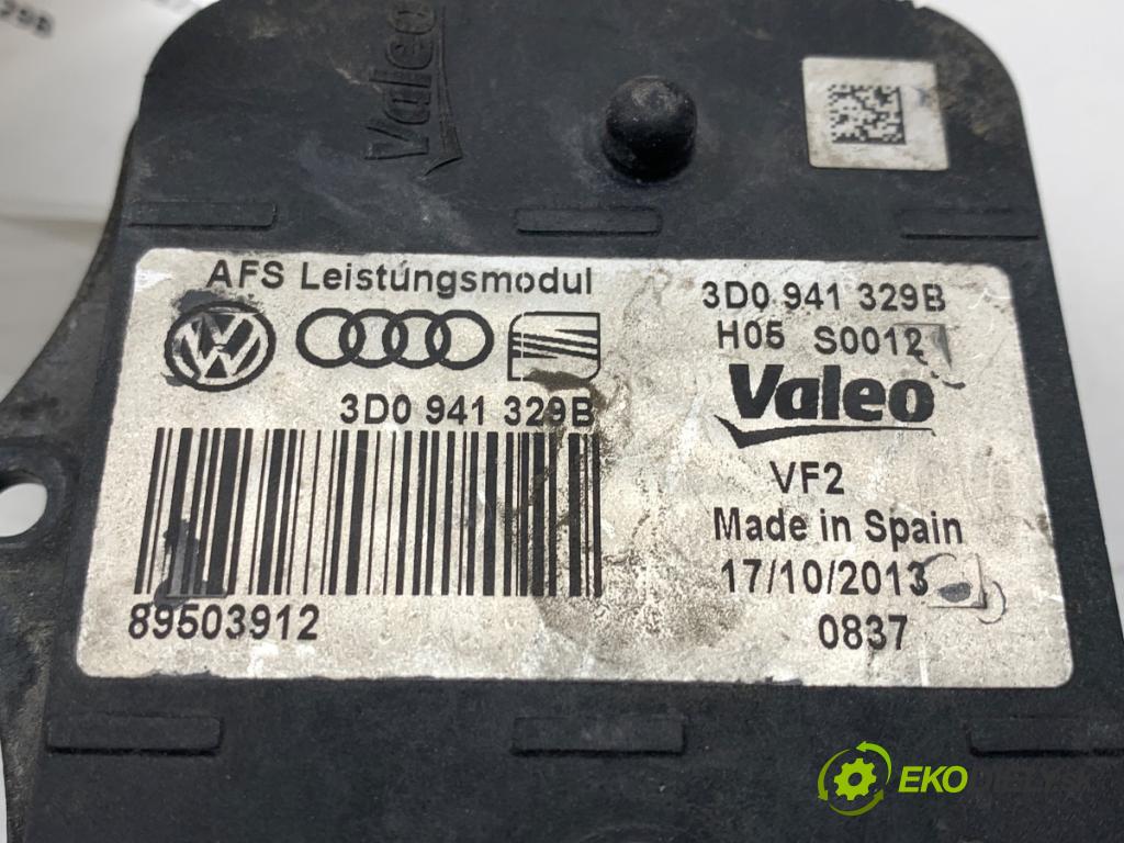 VW PASSAT B7 sedan 2013 103 kW 2.0 TDI 1968 měnič XENON 3D0941329B (Řídící jednotka xenonu)