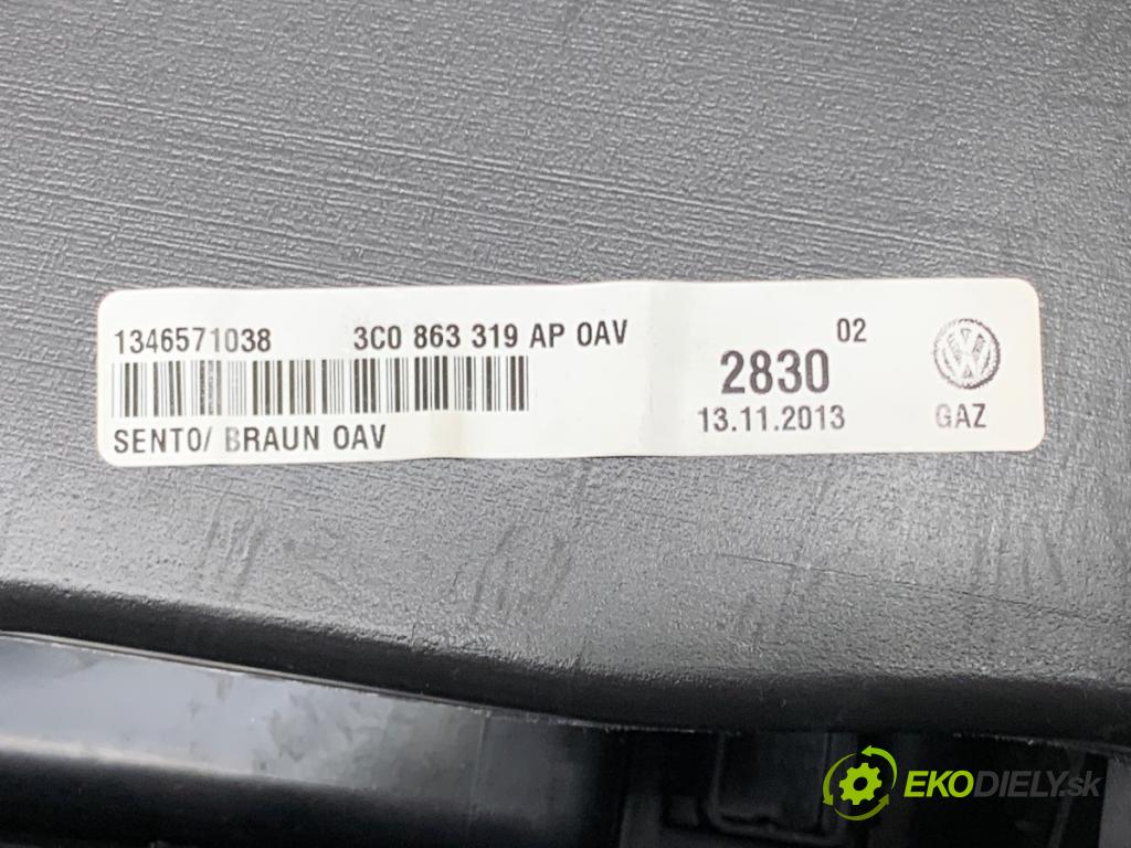 VW PASSAT B7 sedan 2013 103 kW 2.0 TDI 1968 Tunel středový  (Středový tunel)
