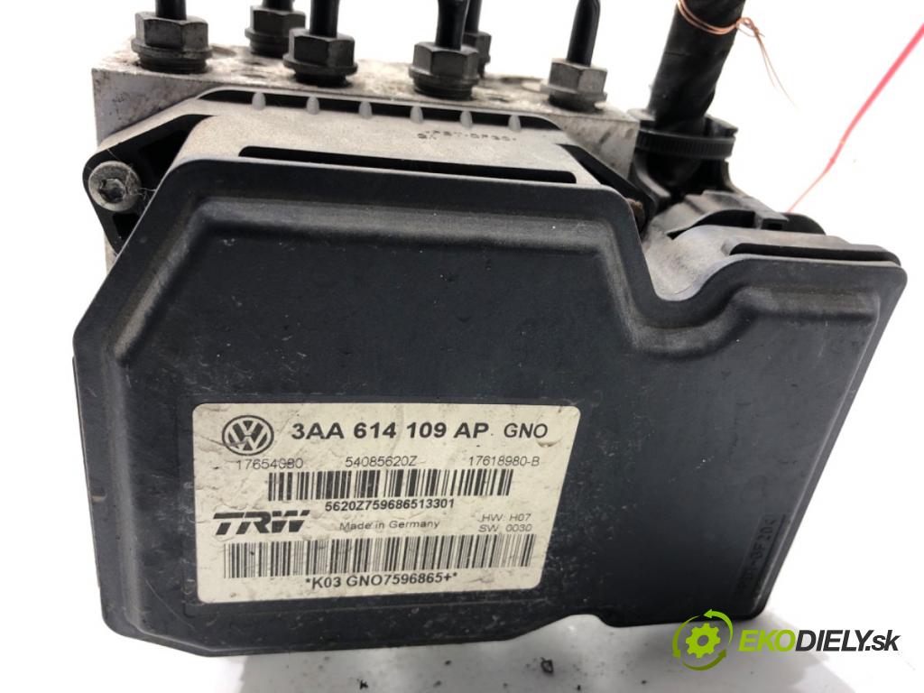 VW PASSAT B7 sedan 2013 103 kW 2.0 TDI 1968 Pumpa ABS 3AA614109AP (Pumpa ABS)