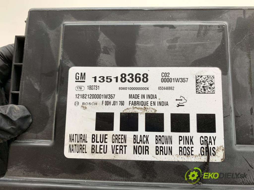 OPEL INSIGNIA B liftback 2018 147 kW 1.6 Turbo (68) 1598 modul komfortu 13518368 (Komfortní modul)
