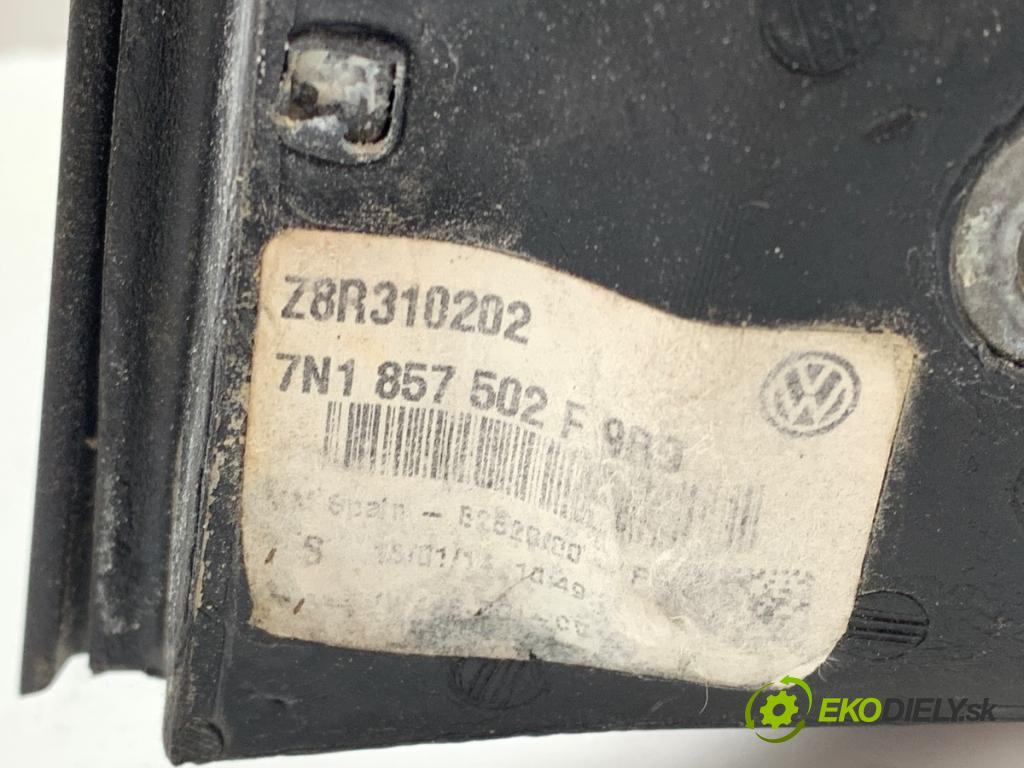 VW SHARAN nadwozie wielkoprzestrzenne (MPV) 2014 103 kW 2.0 TDI 1968 zpětné zrcátko pravý LC9X