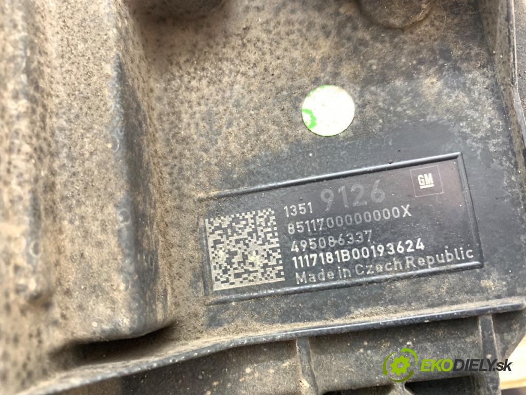 OPEL INSIGNIA B Kombi 2017 121 kW 1.5 (35) 1490 modul pumpy paliva 13519126