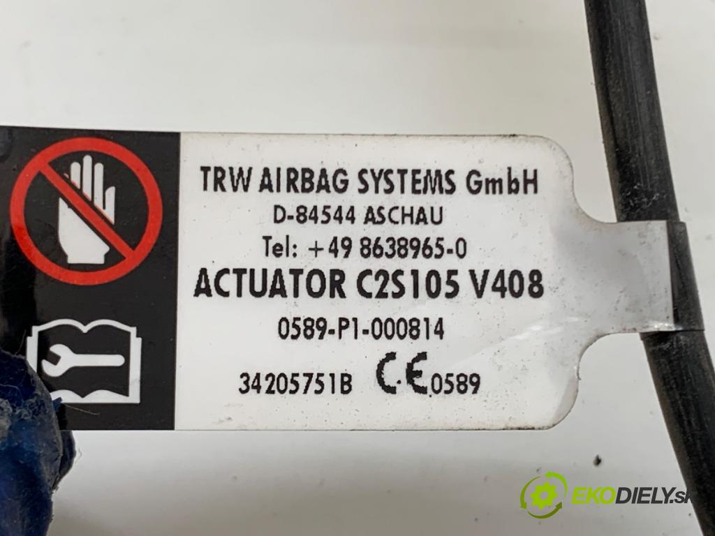 OPEL INSIGNIA B Kombi 2017 121 kW 1.5 (35) 1490 KAZETA: PIROTECHNICKÉ: kapoty pravý 39093522