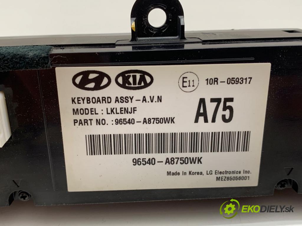 KIA OPTIMA Kombi 2016 104 kW 1.7 CRDi 1685 Panel ovládaní radia 96540-A8750WK (Páčky pod volantem)