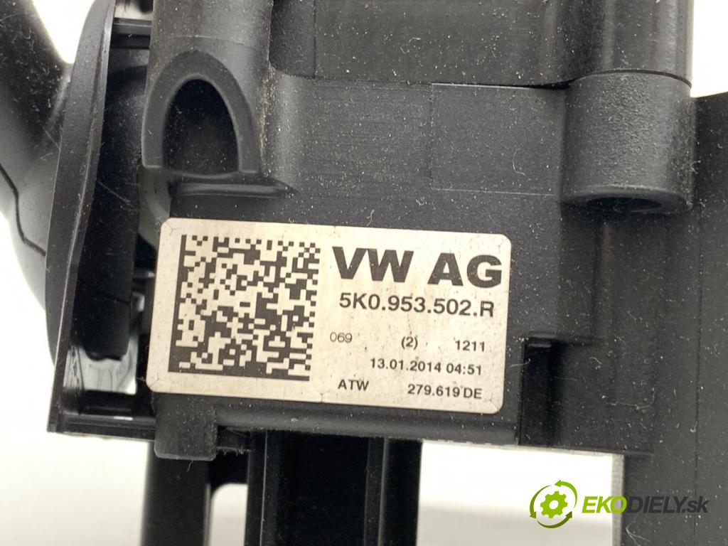 VW SHARAN nadwozie wielkoprzestrzenne (MPV) 2014 103 kW 2.0 TDI 1968 Prepínač kombinovaný 5K0953501CR (Prepínacie páčky pod volantom)