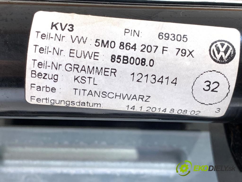 VW SHARAN nadwozie wielkoprzestrzenne (MPV) 2014 103 kW 2.0 TDI 1968 loketní opěrka 5M0864207F (Loketní opěrka)