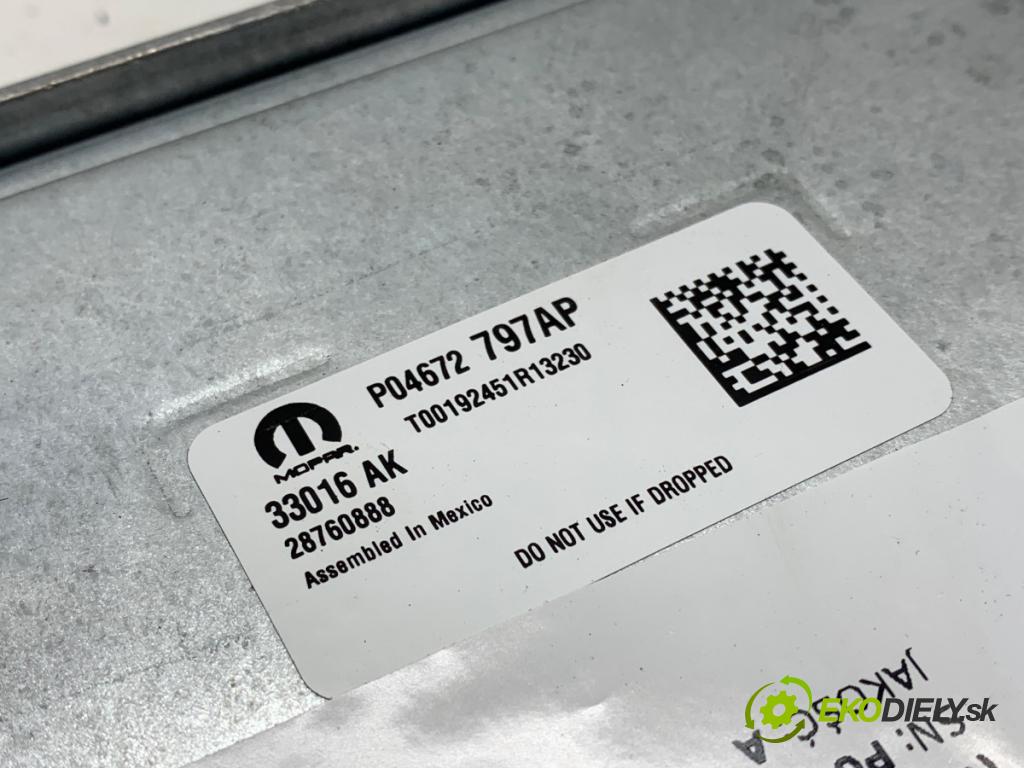 JEEP GRAND CHEROKEE WL SUV 2021 210 kW 3.6 4WD 3604 modul řídící jednotka P04672797AP (Řídící jednotka ostatní)