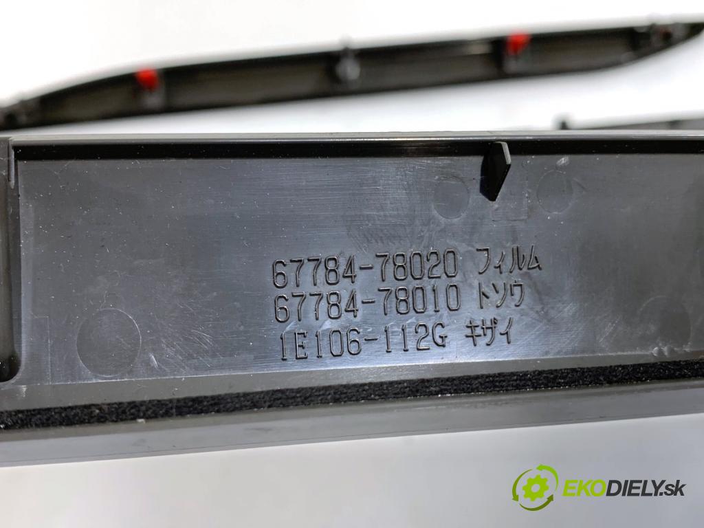 LEXUS NX SUV 2015 145 kW 300h AWD (AYZ15) 2494 lišty kryt 55412-78010 67783-78020 (Lišta)