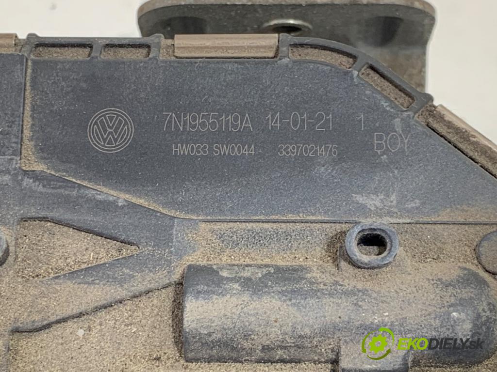 VW SHARAN nadwozie wielkoprzestrzenne (MPV) 2014 103 kW 2.0 TDI 1968 mechanismus stěračů přední část 7N1955023A (Motorek stěračů přední)