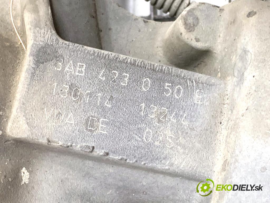 VW SHARAN nadwozie wielkoprzestrzenne (MPV) 2014 103 kW 2.0 TDI 1968 řízení volantu řízení 3AB423050E