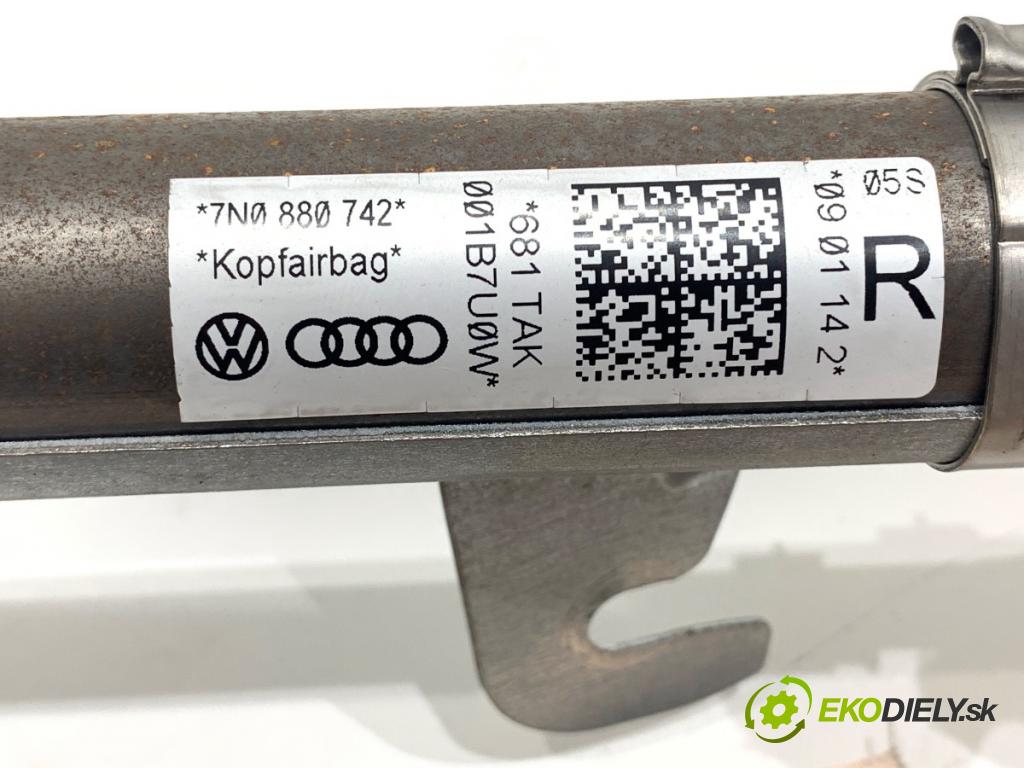 VW SHARAN nadwozie wielkoprzestrzenne (MPV) 2014 103 kW 2.0 TDI 1968 Stropný pravy 7N0880742