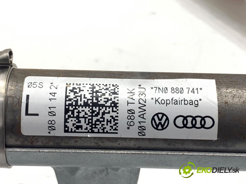 VW SHARAN nadwozie wielkoprzestrzenne (MPV) 2014 103 kW 2.0 TDI 1968 stropní levý 7N0880741