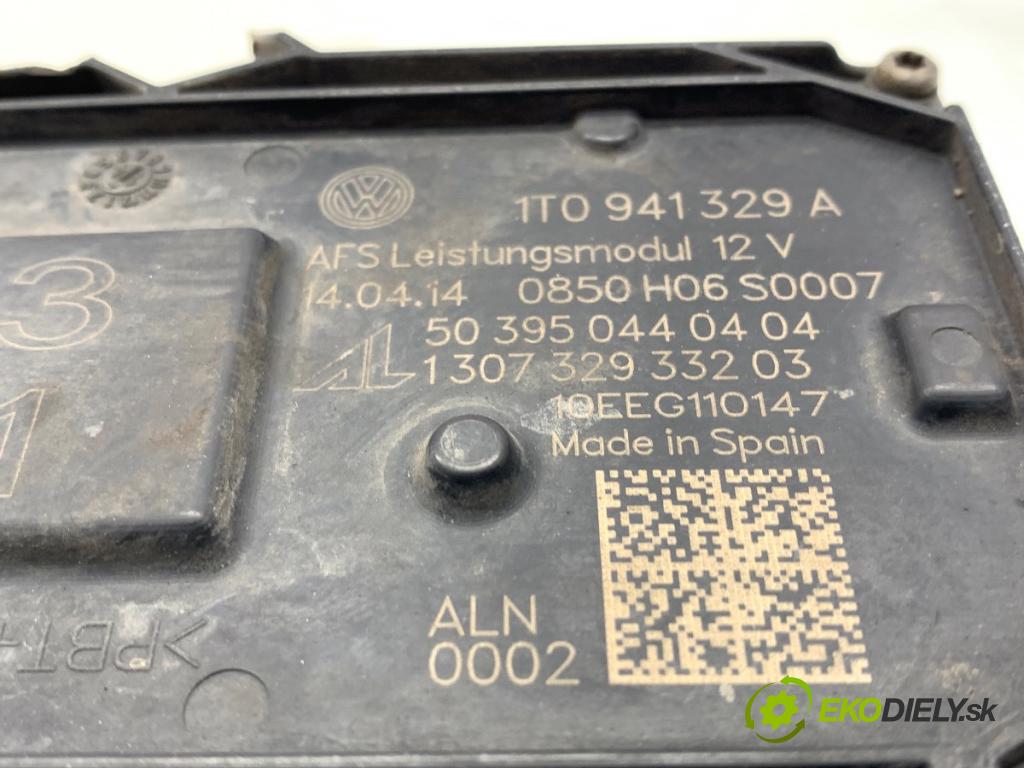 VW SHARAN nadwozie wielkoprzestrzenne (MPV) 2014 103 kW 2.0 TDI 1968 modul otáčky světla 1T0941329A