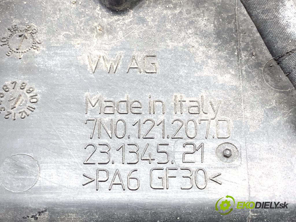 VW SHARAN nadwozie wielkoprzestrzenne (MPV) 2014 103 kW 2.0 TDI 1968 Ventilátor chladiča 7N0121207D 1K0121223 (Ventilátor)