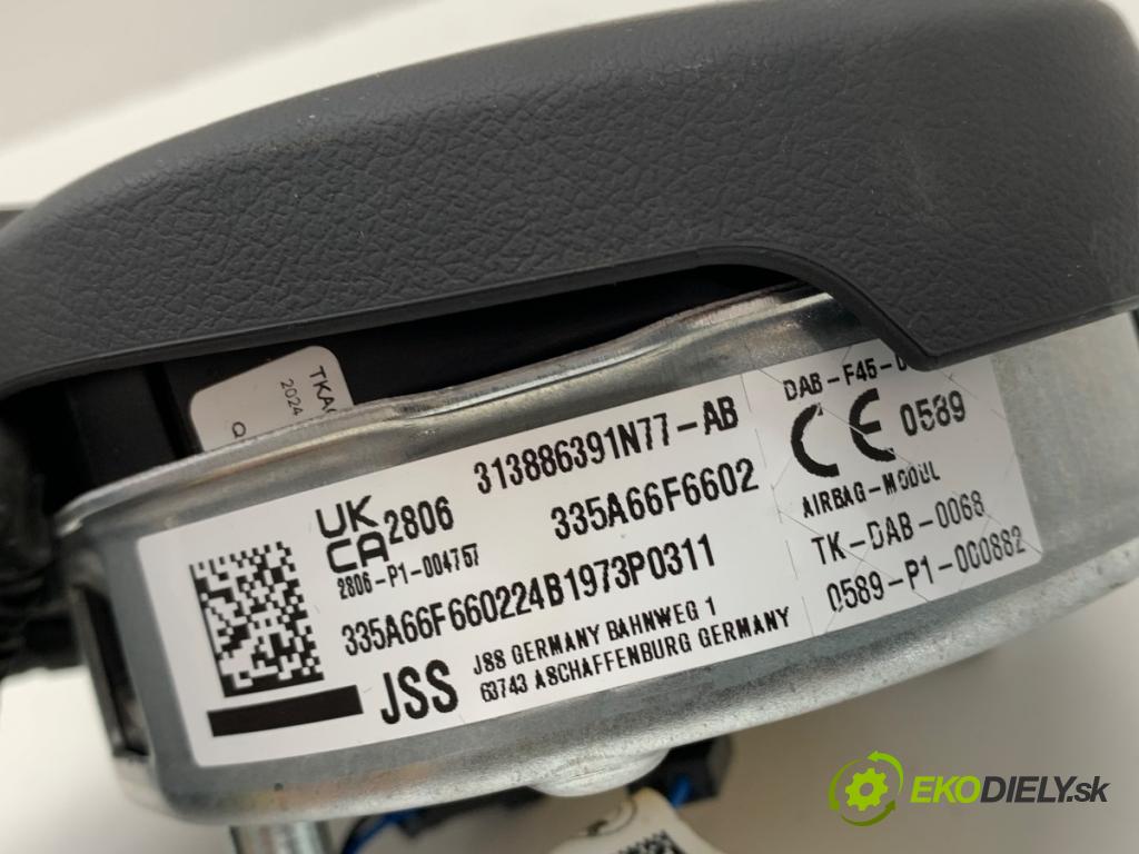 BMW F30 sedan 2014 155 kW 325 d 1995 AirBag volantu 313886391N77-AB (Airbag)