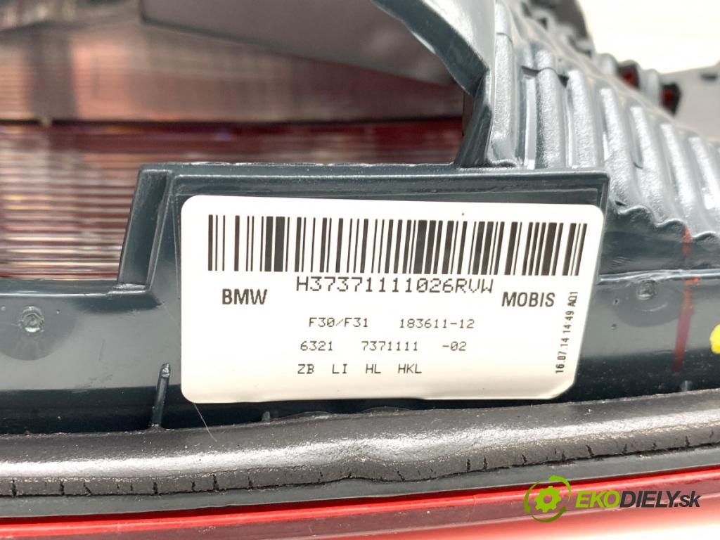 BMW F30 sedan 2014 155 kW 325 d 1995 světlo levý zadní část vnitřní 7371111