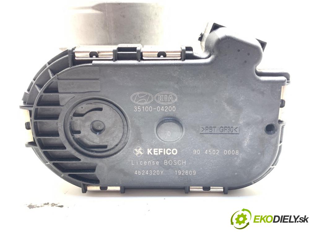 KIA RIO III sedan 2012 63 kW 1.25 CVVT 1248 Škrtiaca klapka 35100-04200 (Škrtiaca klapka)