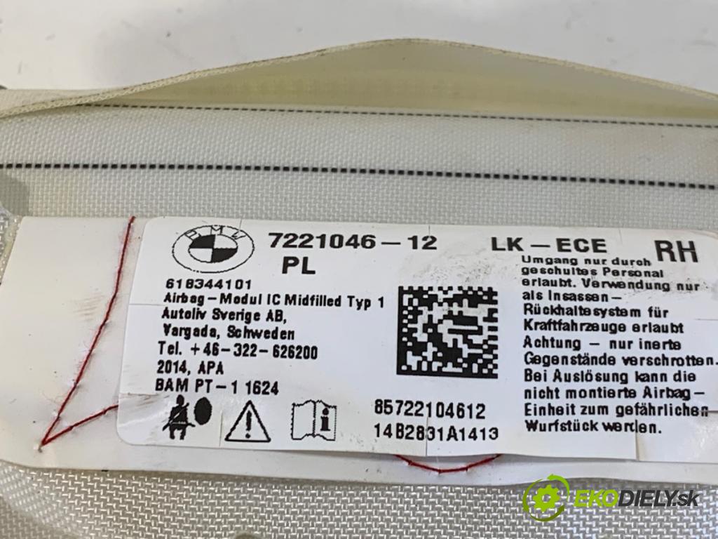 BMW F30 sedan 2014 155 kW 325 d 1995 stropní pravý 7221046