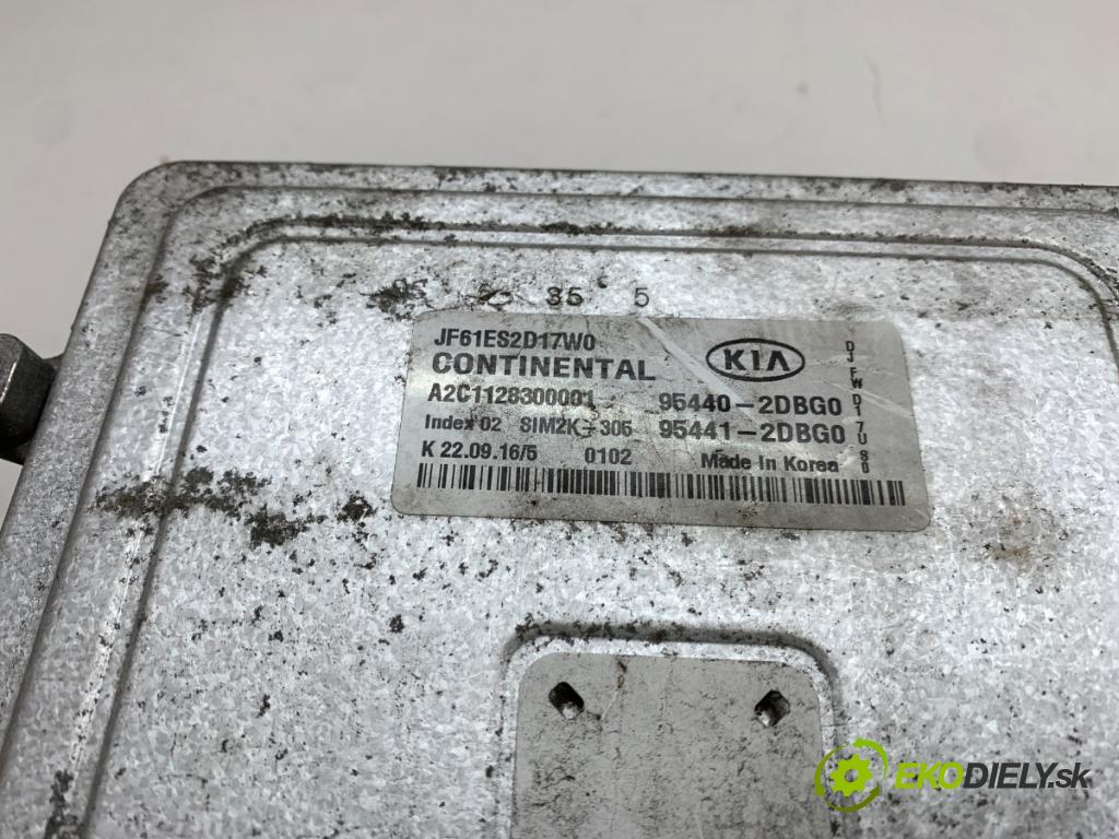 KIA OPTIMA Kombi 2016 104 kW 1.7 CRDi 1685 řídící jednotka motora 95440-2DBG0 (Řídicí jednotka)