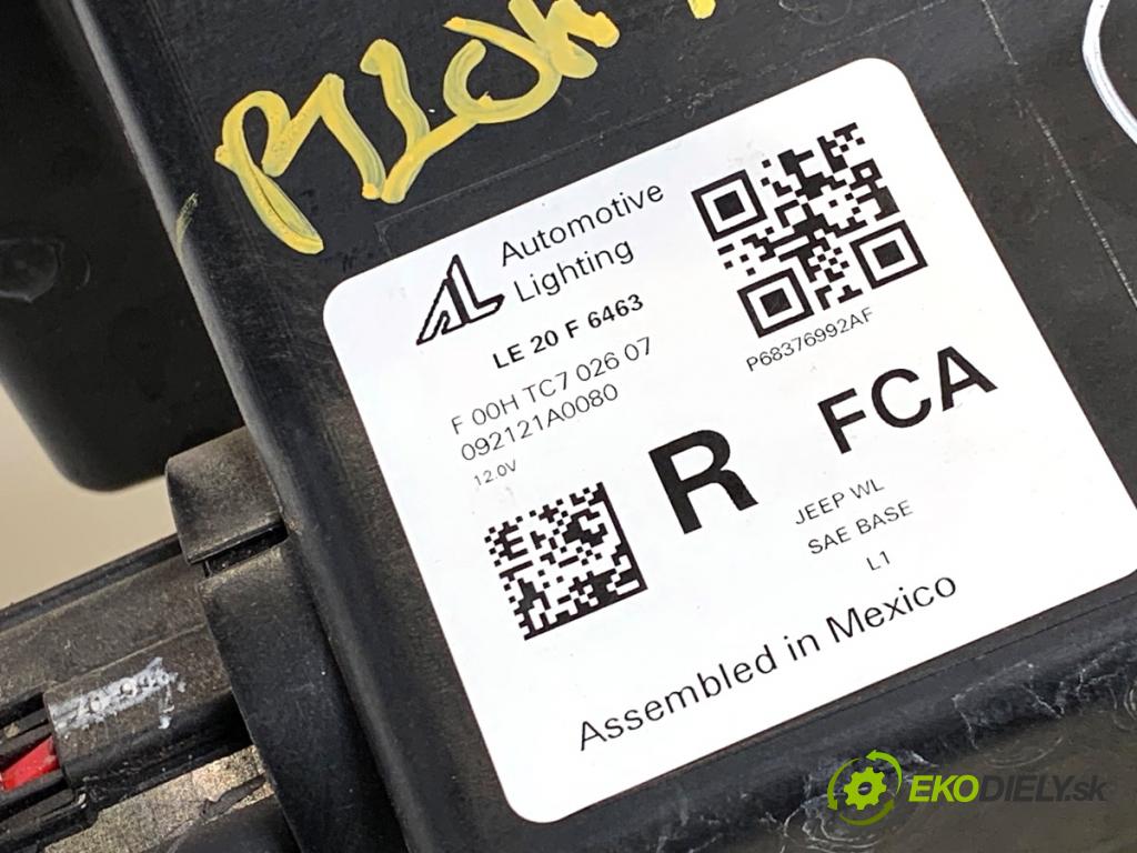 JEEP GRAND CHEROKEE WL SUV 2021 210 kW 3.6 4WD 3604 Svetlomet pravy predný P68376992AF