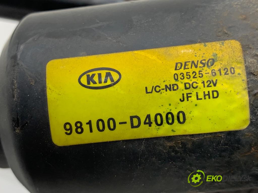 KIA OPTIMA Kombi 2016 104 kW 1.7 CRDi 1685 Mechanizmus stieračov predný 98100-D4000 (Motorček stieračov predný)