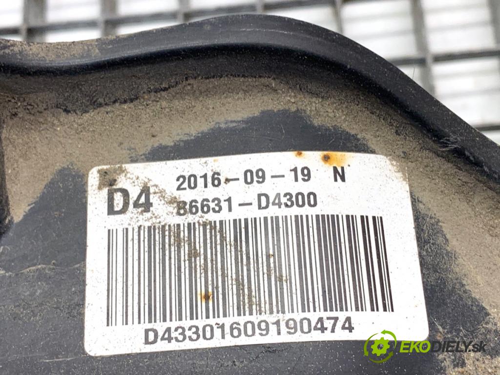 KIA OPTIMA Kombi 2016 104 kW 1.7 CRDi 1685 výztuha nárazníka zadní část 86631-D4300 (Zadní výztuha)